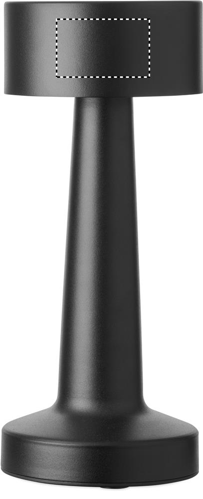 Lampada da tavolo ricaricabile front top 03