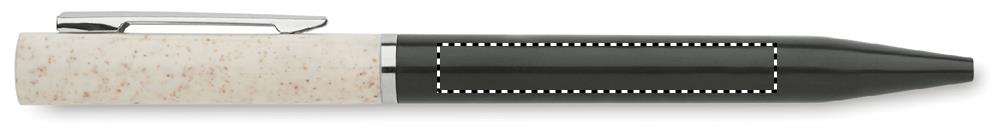 Wheat straw/ABS twist pen barrel left handed 33