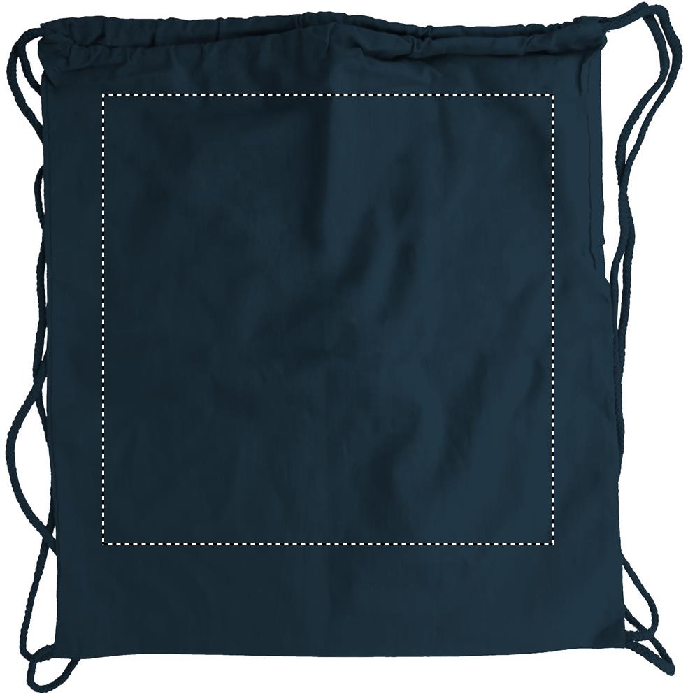 100gr/m² cotton drawstring bag back 85