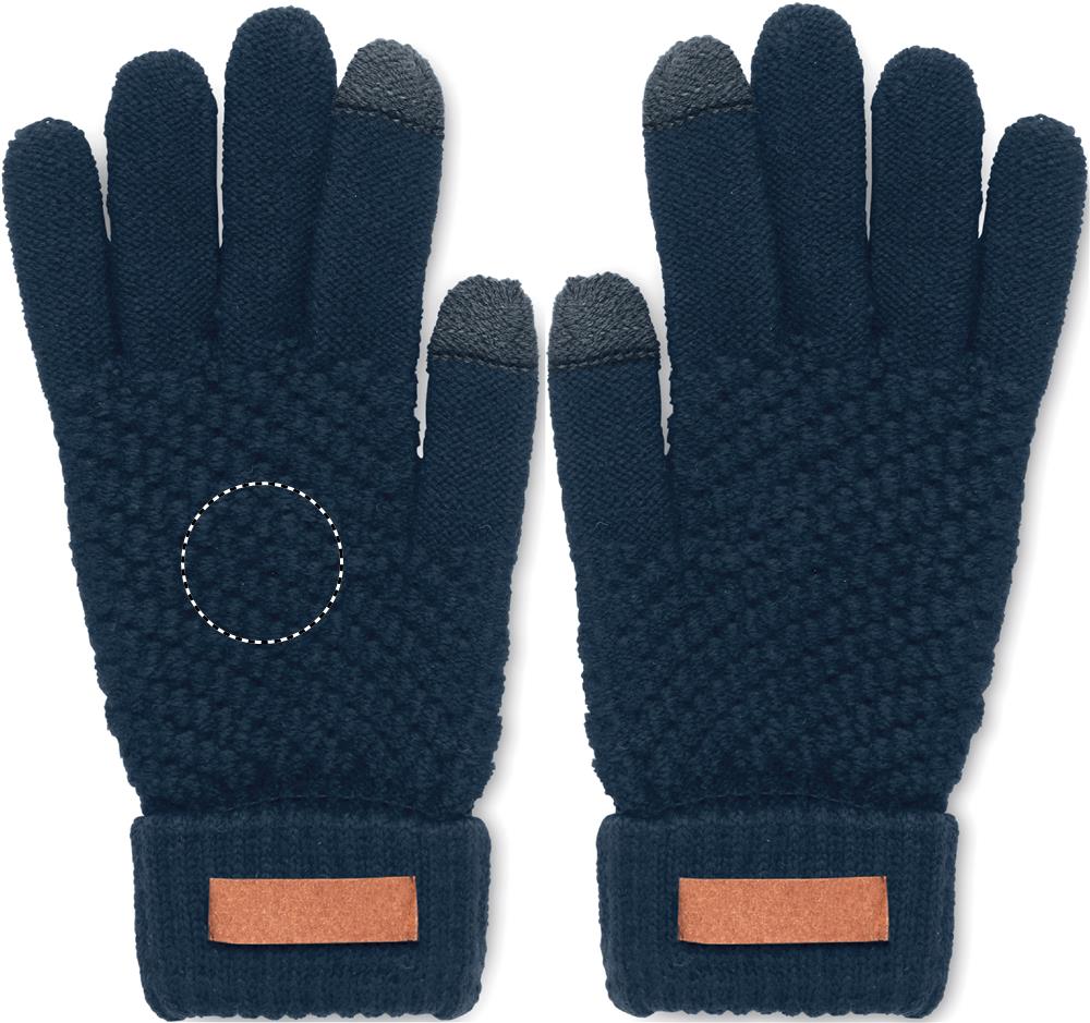 Rpet tactile gloves top glove left 85