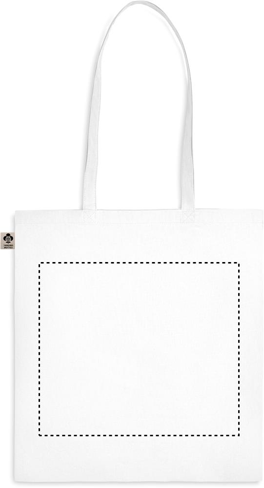 Organic cotton shopping bag back td1 06