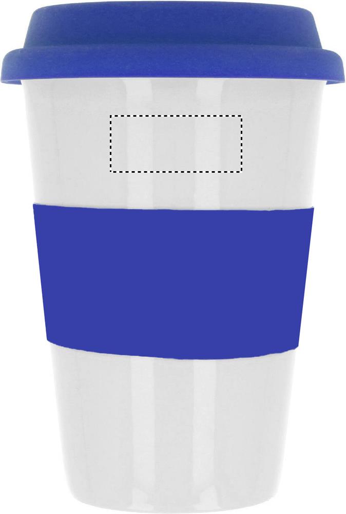 Ceramic mug w/ lid and sleeve front pad 04