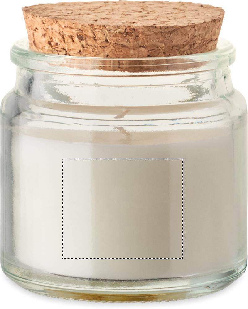 Candela in cera vegetale 70 gr side 2 13