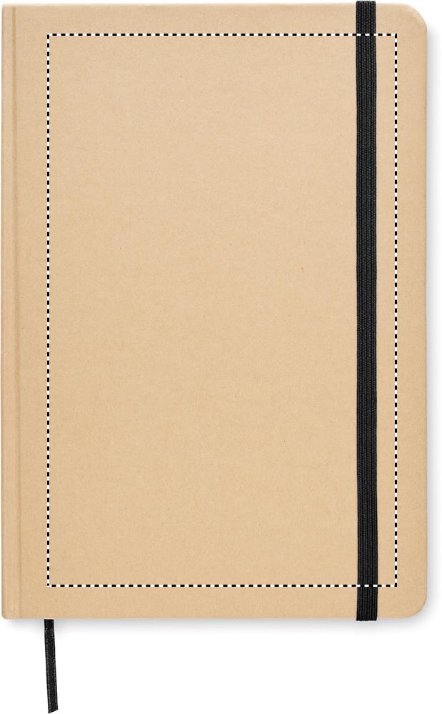A5 recycled carton notebook front 03