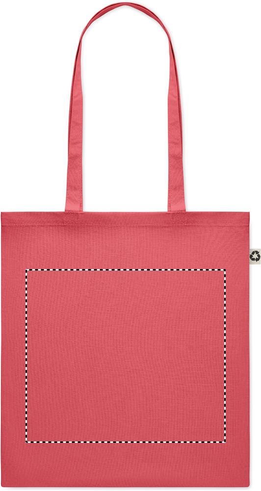 Recycled cotton shopping bag front td1 05