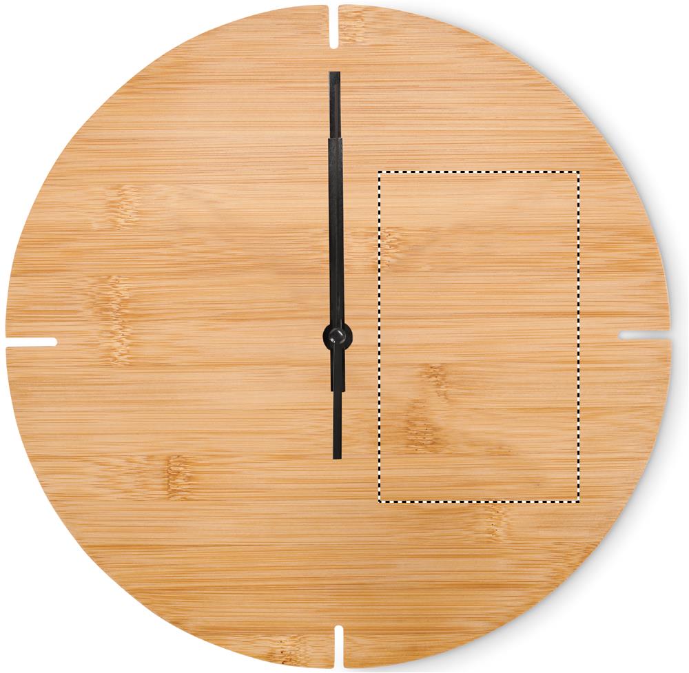 Round shape bamboo wall clock part 3 40