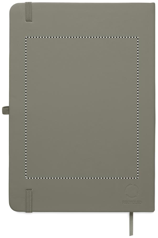 Notebook A5 in PU riciclato back pd 15