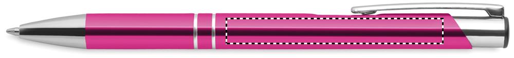 Penna a sfera in alluminio clip right handed 21