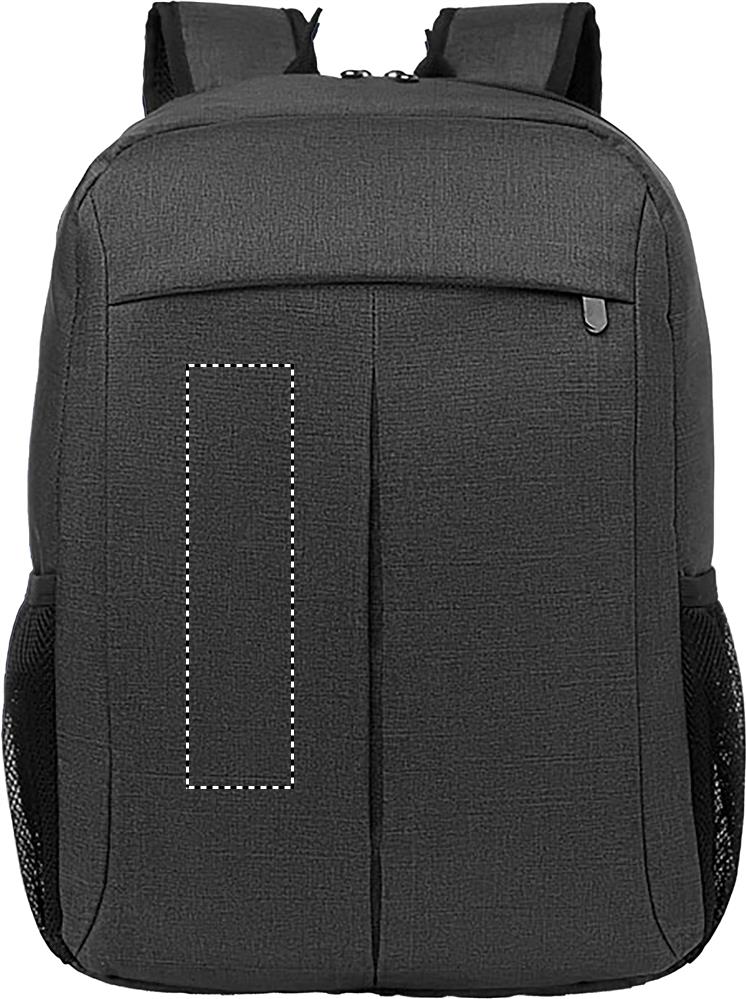 Backpack in 360d polyester front left 07