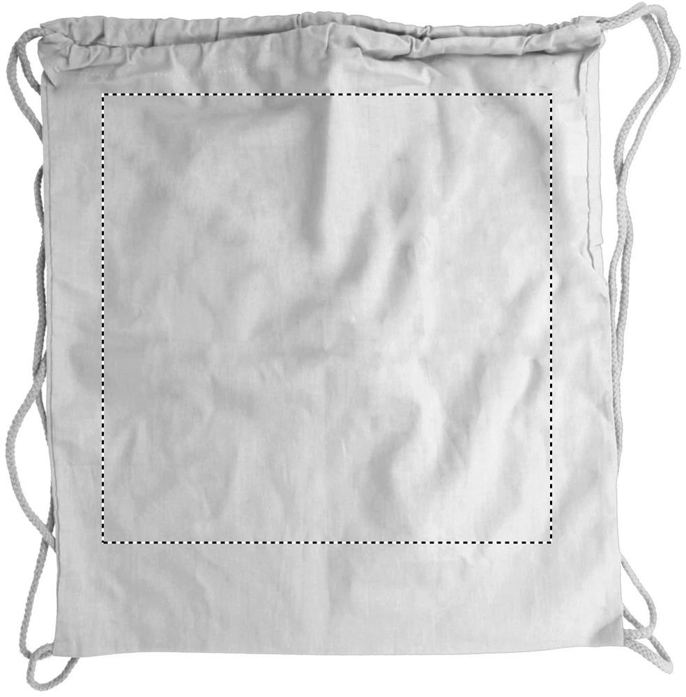 100gr/m² cotton drawstring bag back 06