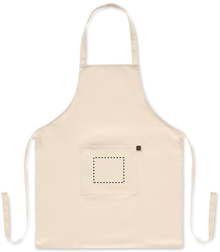 Set cucina in cotone riciclato apron pocket 13