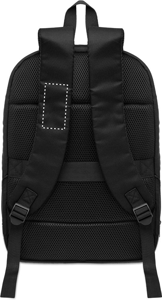 Expandable 600D RPET backpack shoulder strap right 03