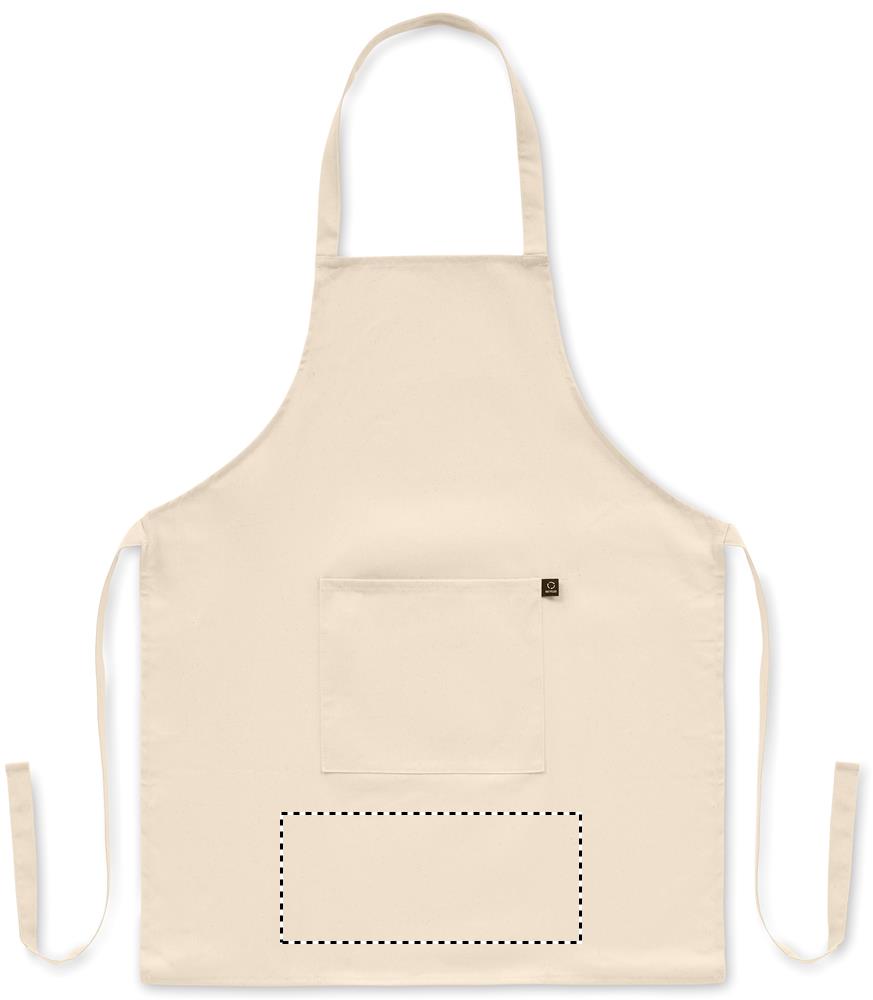 Set cucina in cotone riciclato apron side 2 13