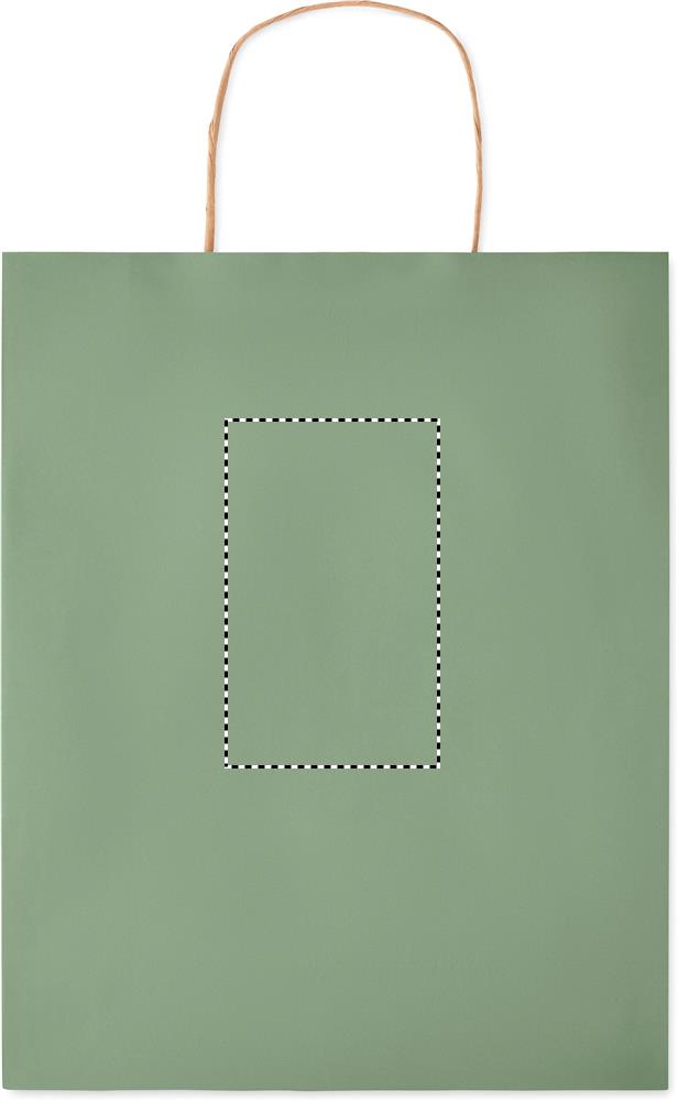Medium Gift paper bag  90 gr/m² front transfer 09
