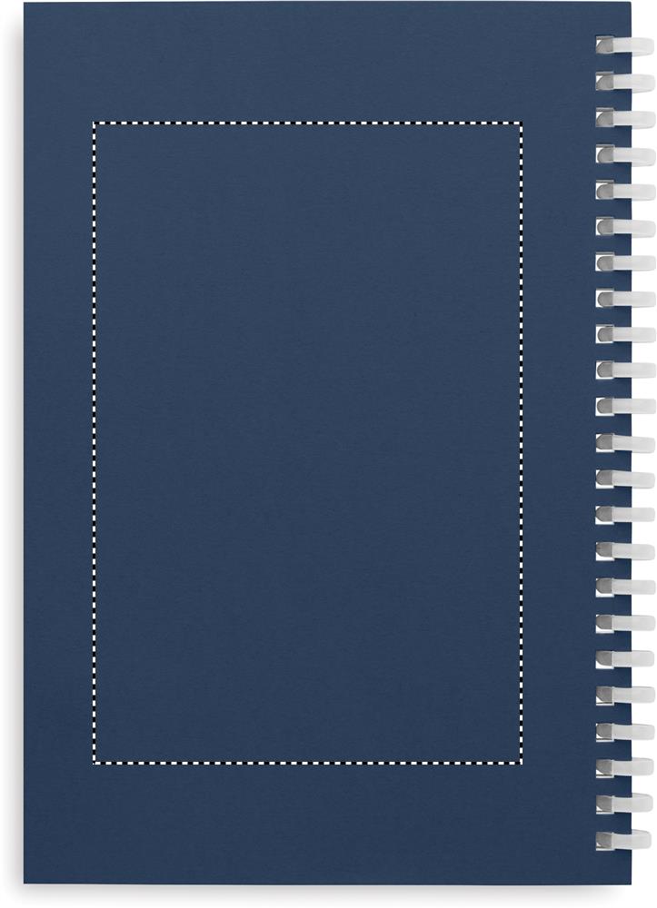 Notebook in cartone riciclato A5 back screen 85