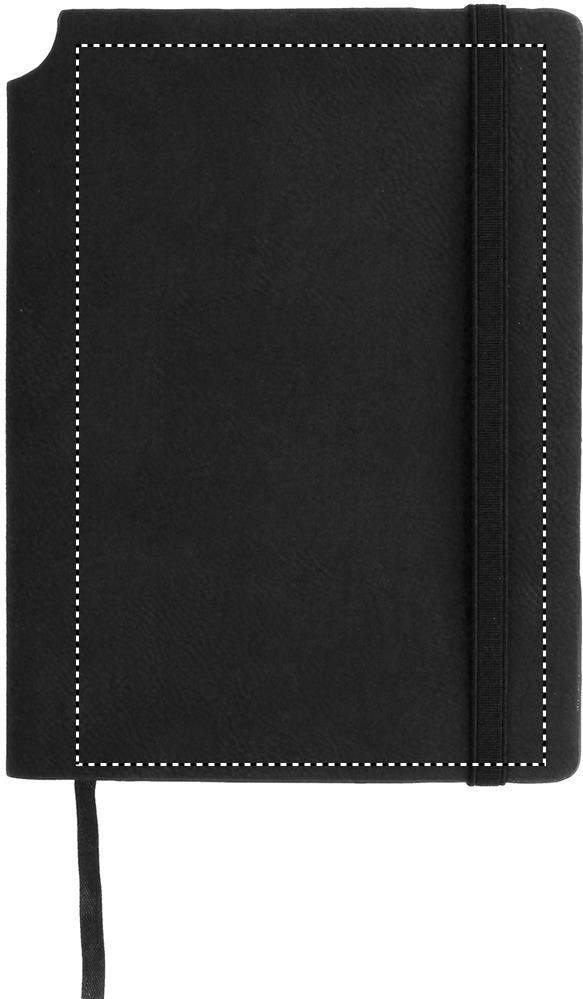 Notebook a righe in PU (A5) front 03