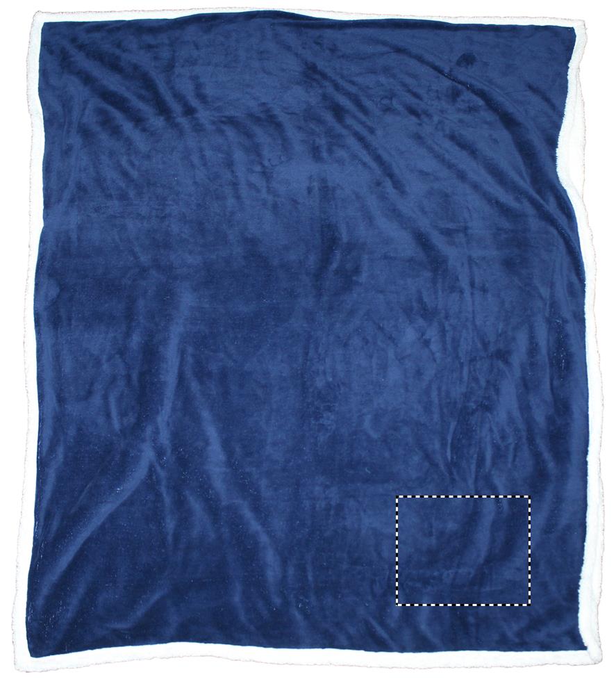 Blanket coral fleece/ sherpa blanket 04