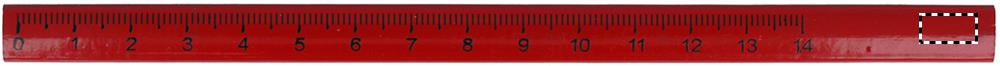 Carpenters pencil with ruler front 05