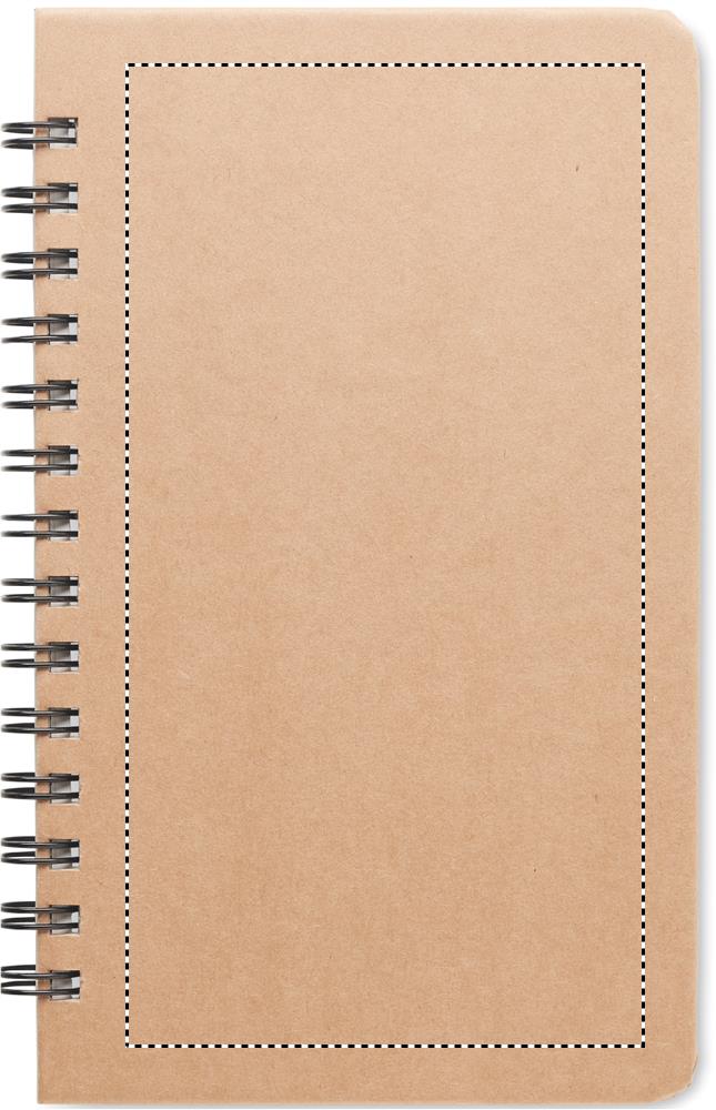 Notebook in legno di pino front 13