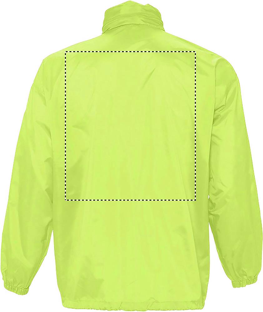 Giacca a vento SURF Unisex back nl