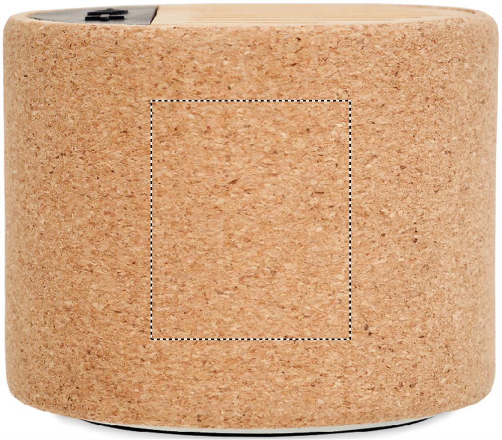 Round cork wireless speaker side 2 13