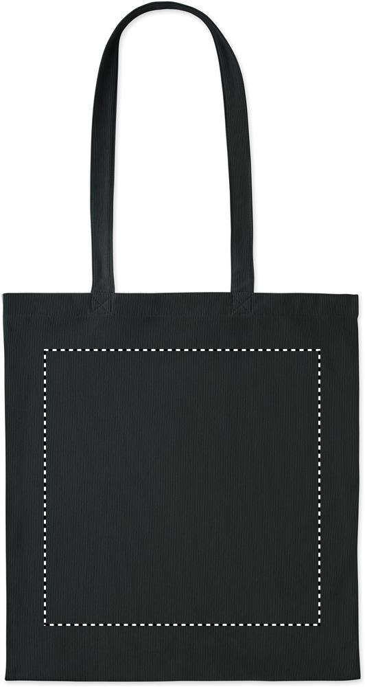 Shopper in velluto a coste front 03