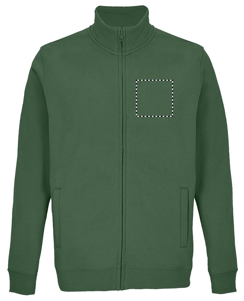 COOPER FULL ZIP SWEAT chest left bo