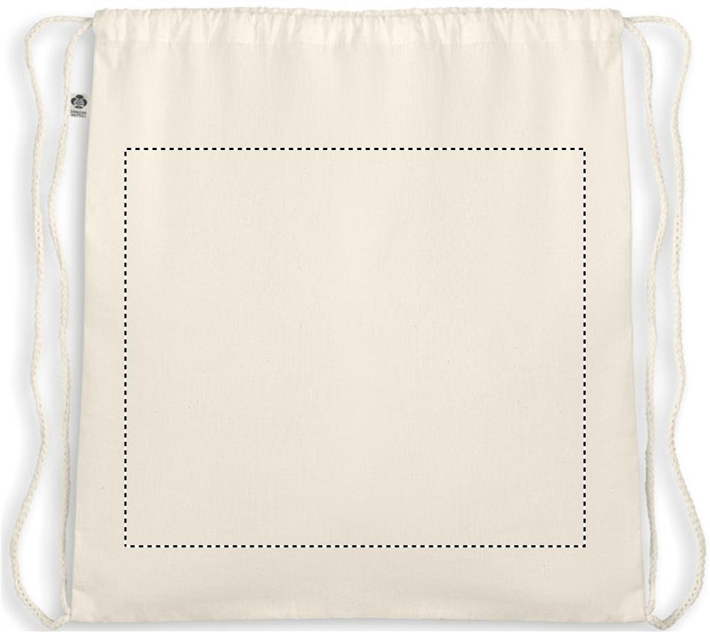 105gr/m² organic cotton bag back td1 13