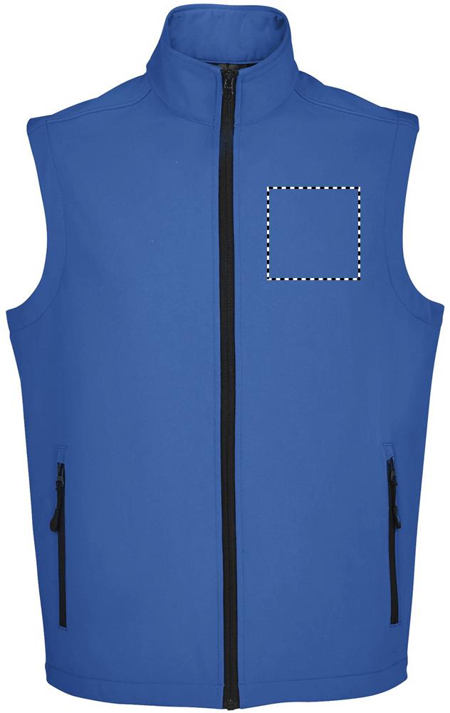 RACE BW MEN SOFTSHELL chest left rb