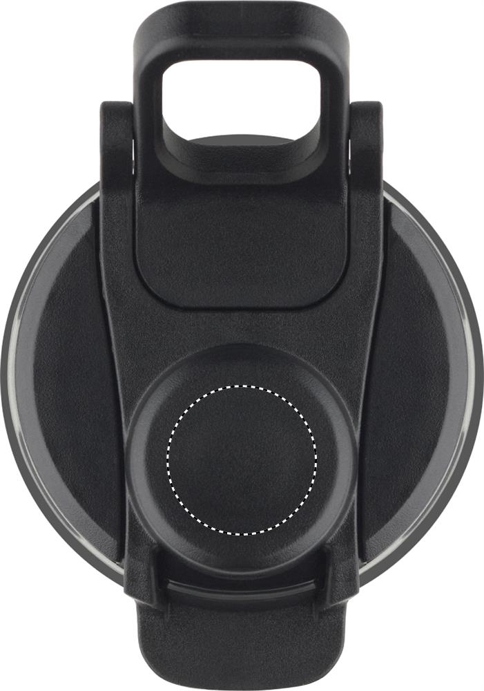 Foldable silicone sports bottle lid 03