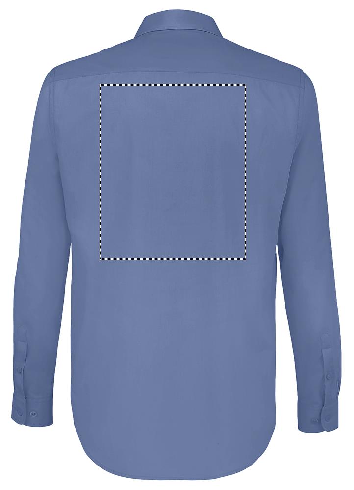 BALTIMORE FIT POPLIN SHIRT back mb