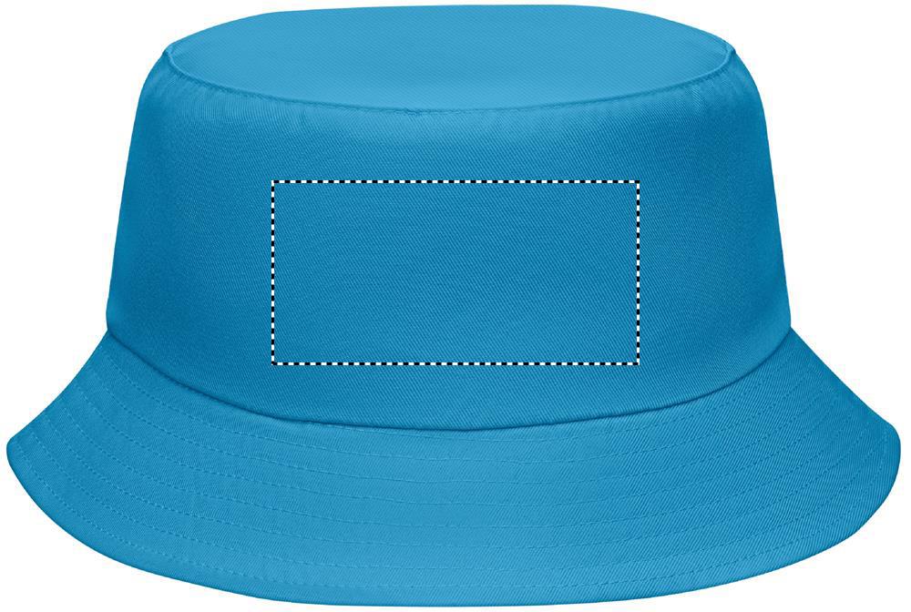 Cappello da pescatore in poliester transfer front 12