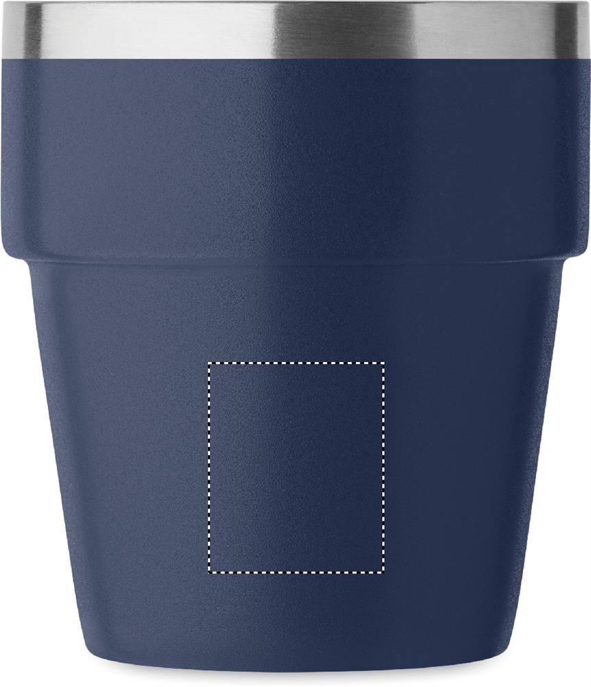 Double wall tumbler 250 ml front lower 85