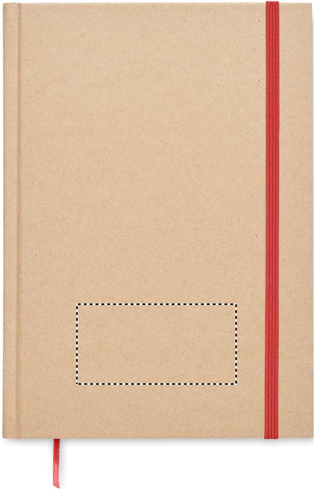 A5 recycled page notebook front pad 05