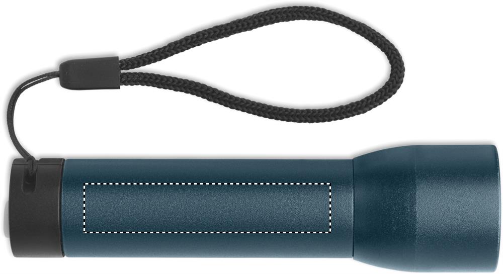 Aluminium rechargeable torch side 2 85