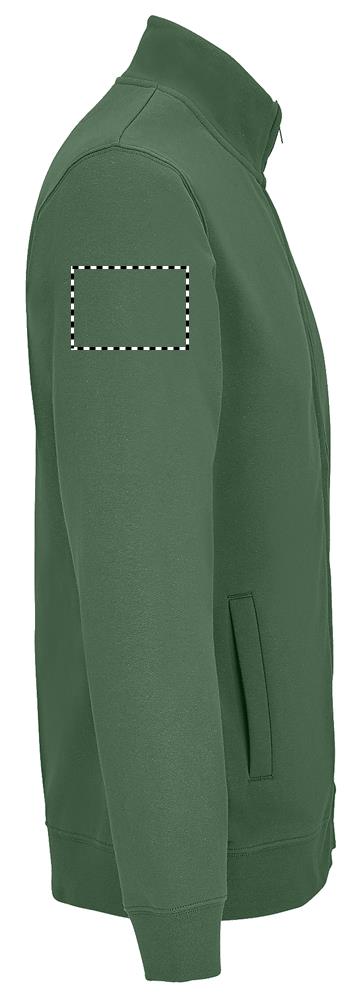 COOPER FULL ZIP SWEAT arm right bo