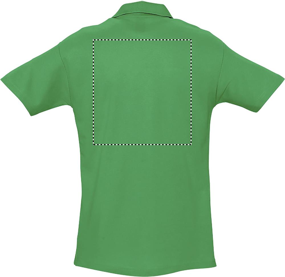 SPRINgII MEN POLO 210g back kg