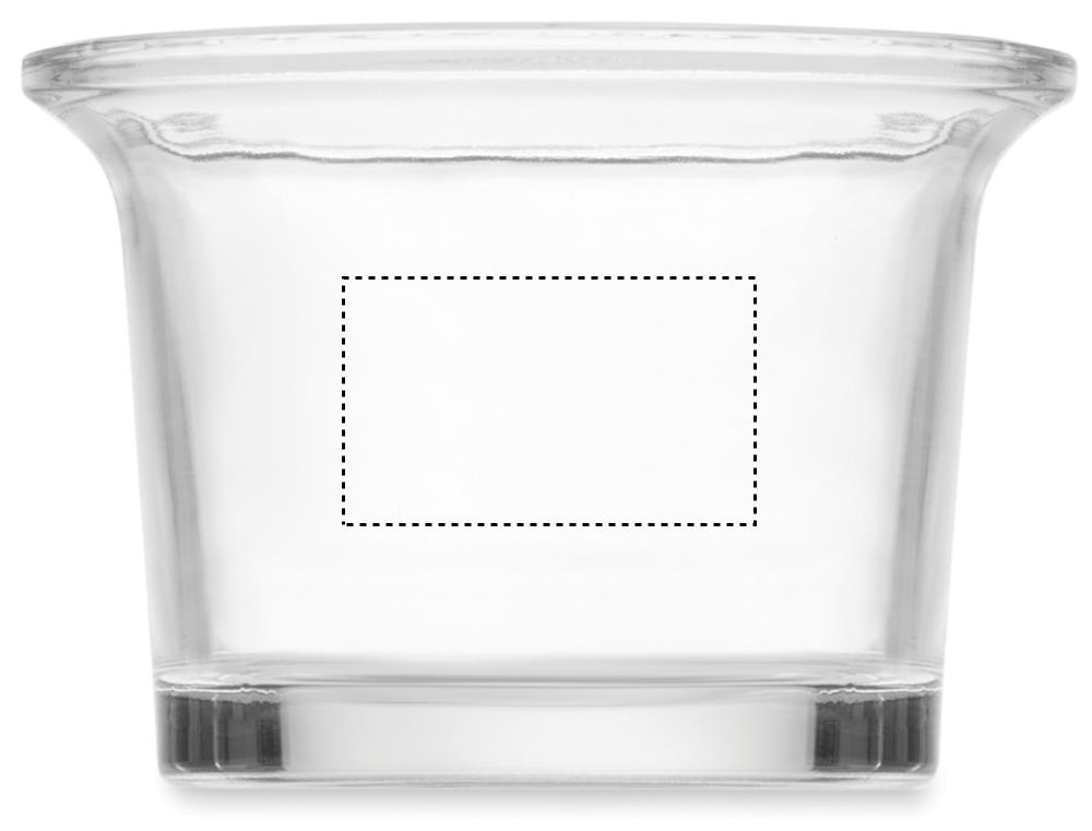 Tea light holder set with stand glass 2 40