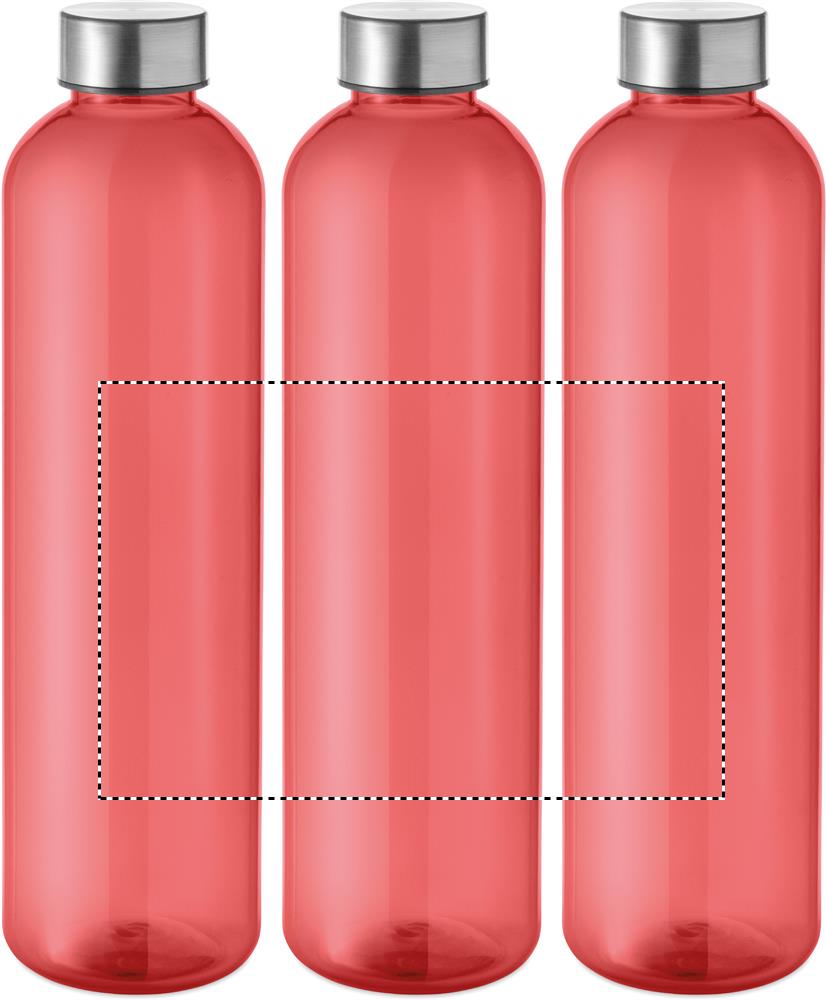 RPET bottle 1000ml roundscreen 25