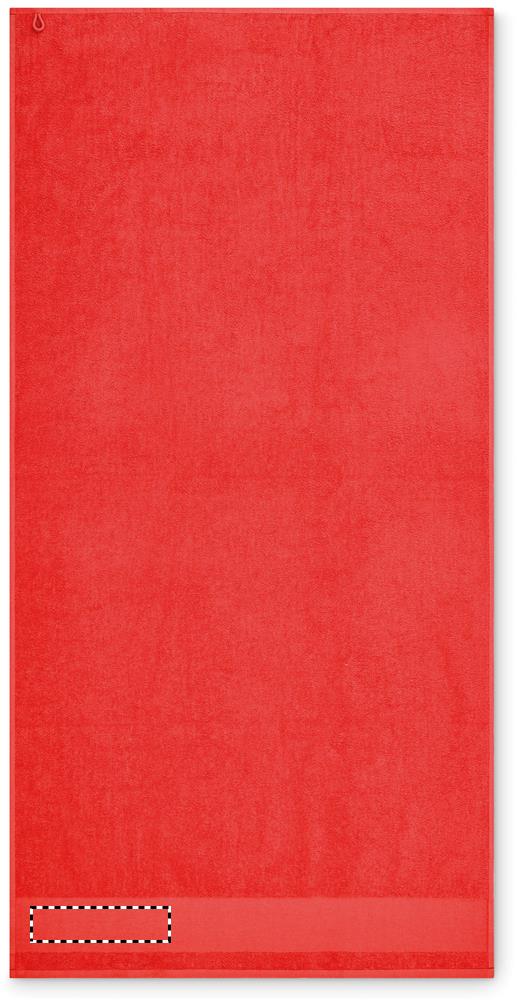 Asciugamano da bagno in cotone strip left 05