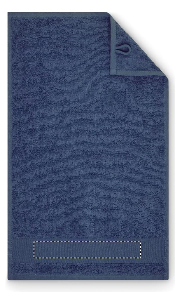Asciugamano da ospite in cotone strip embroidery 04