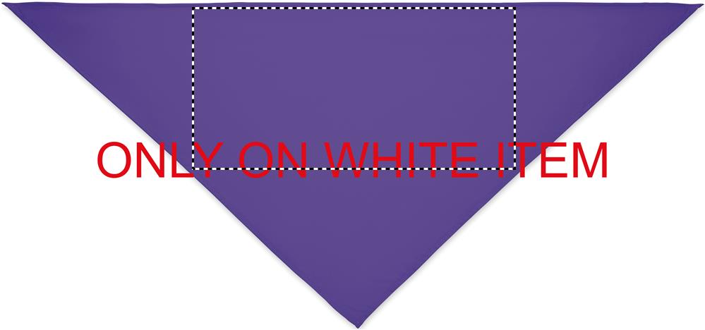 BANDANA POLYCOTTON side 1 sublimation da