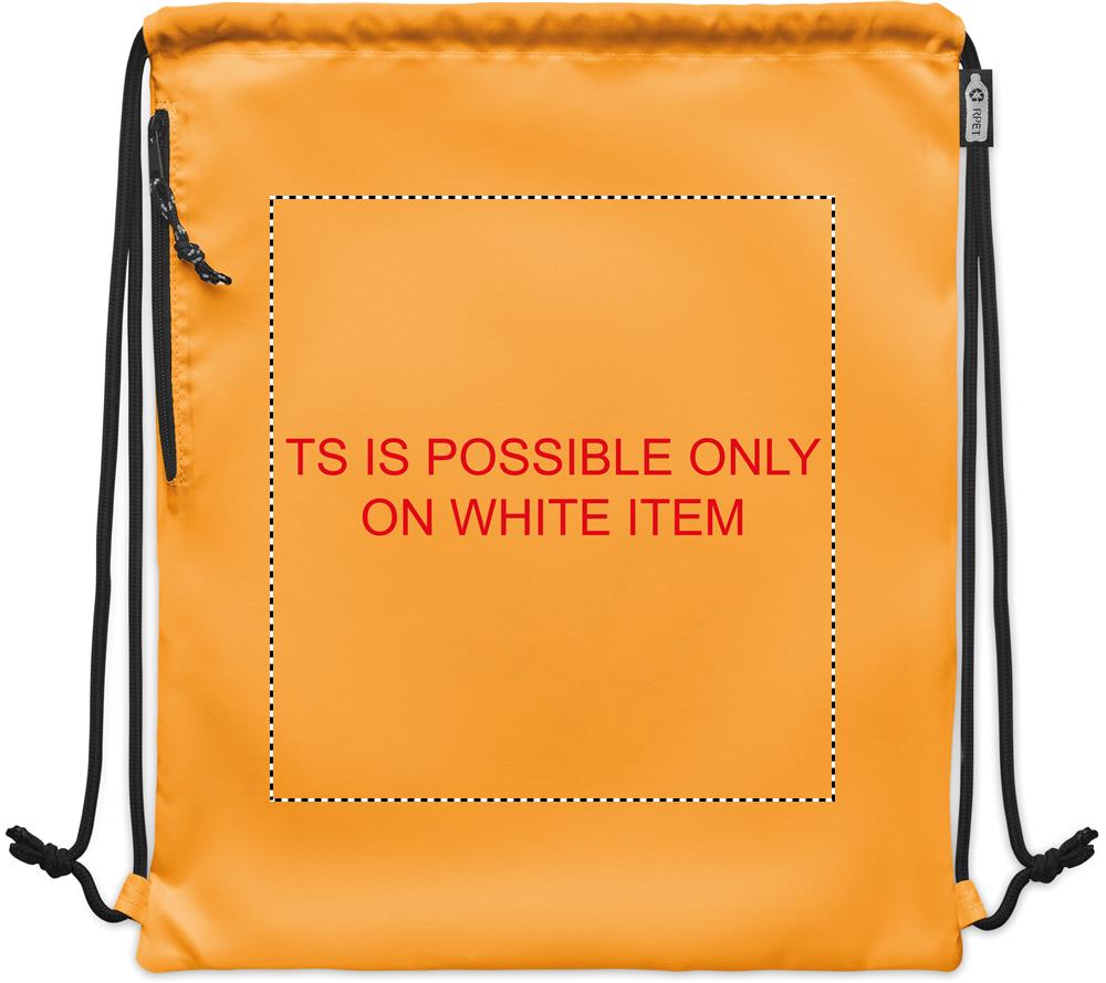 Sacca grande 300D RPET front on white 10