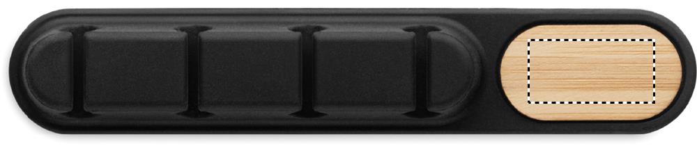 Organizzatore cavi in silicone front 03