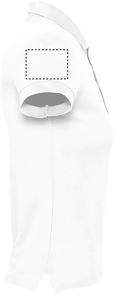 PASSION WOMEN POLO 170g arm right wh