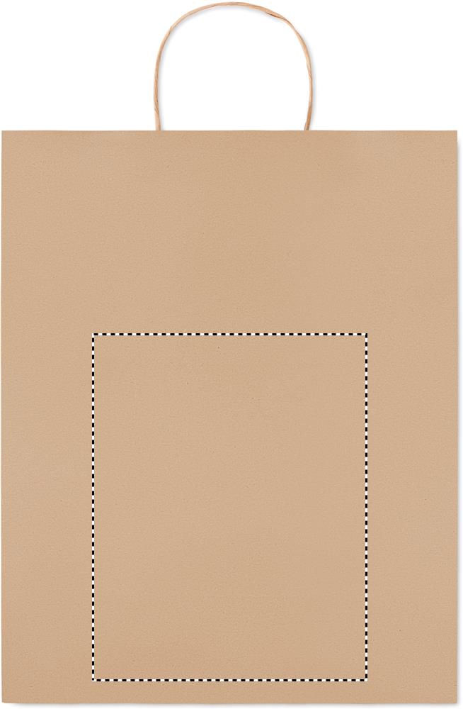 Large Gift paper bag 90 gr/m² front 13