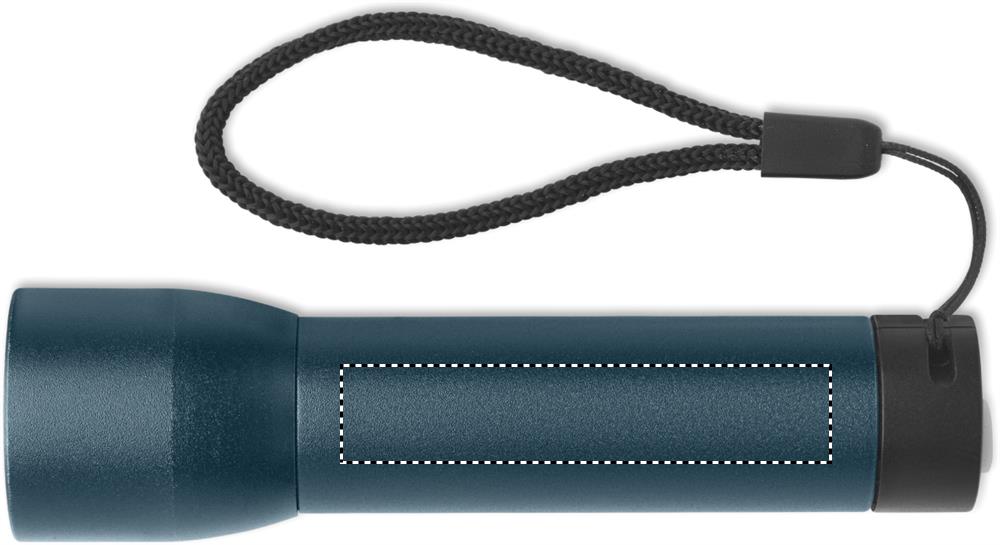 Aluminium rechargeable torch side 1 85