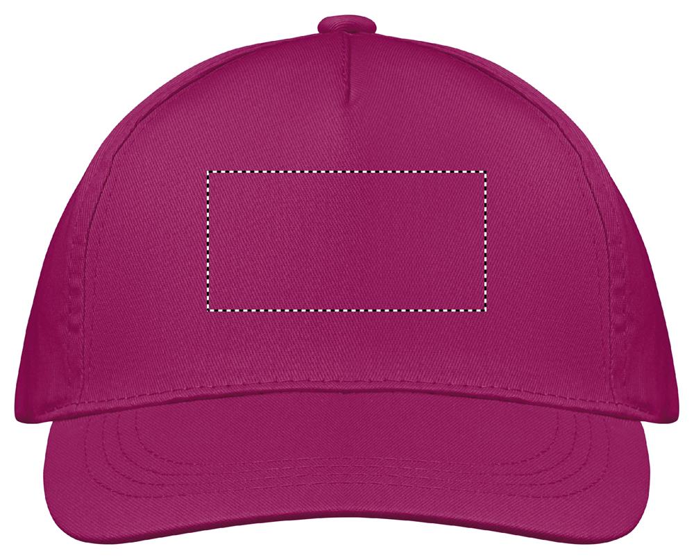 BUZZ FIVE PANEL CAP front fu