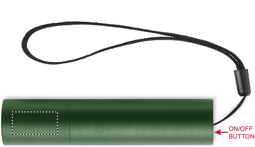 Aluminium rechargeable torch side 2 60