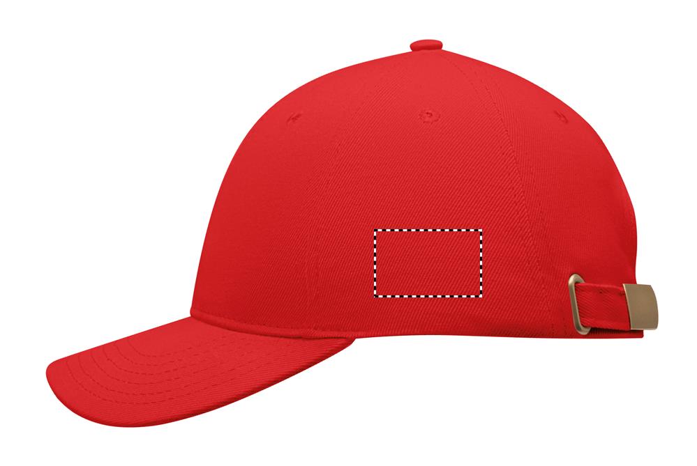 Cappellino 6 pannelli left side 05